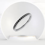 Black Diamond Wedding Band - Gem Jewelers Co