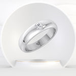 Velor - Men's Single Diamond Band - Gem Jewelers Co