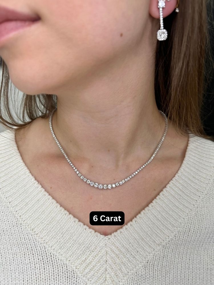 Tennis Necklace Style For Everyday Wear – Gem Jewelers Co.