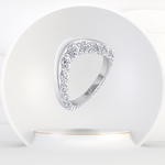 Natural Diamond Invisible Halo Eternity Band