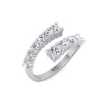 Elvera Diamond Wrap Ring White Gold