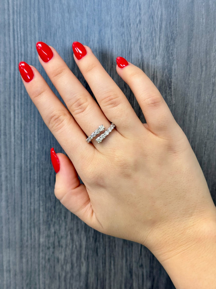 Elvera Graduated Diamond Wrap Ring 