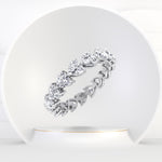 Mariza - Heart Shape Diamond Eternity Band - Gem Jewelers Co