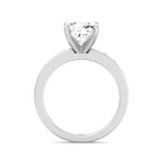 Evalina - Cushion Shape Diamond Ring White Gold