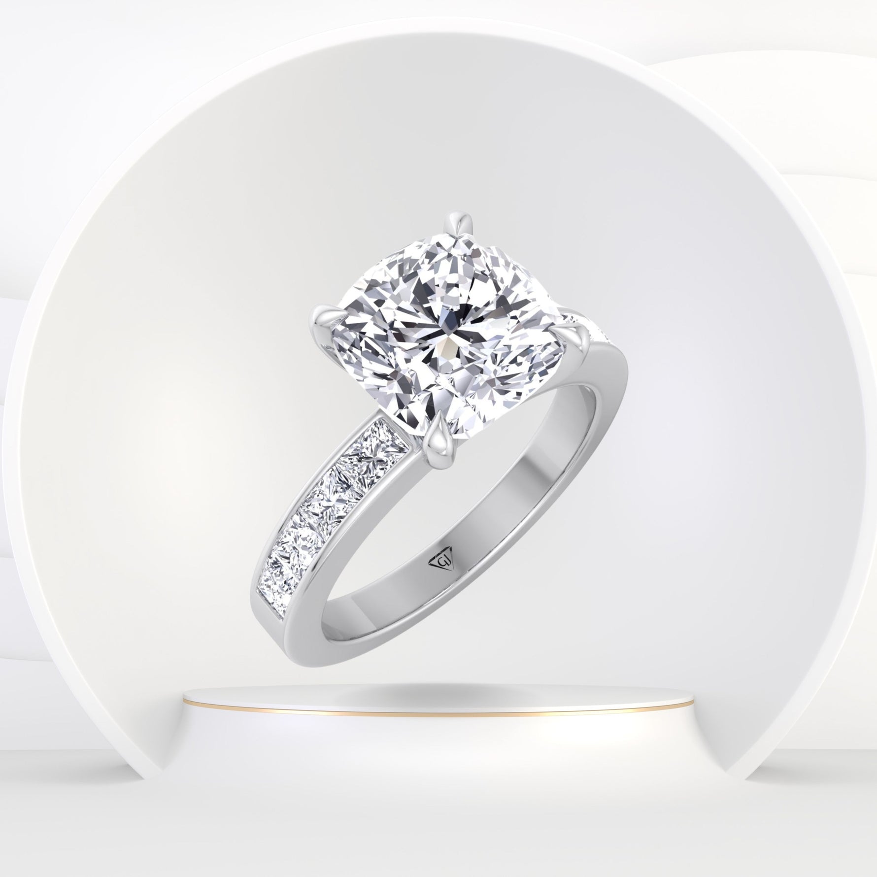 Evalina - Diamond Engagement Ring 