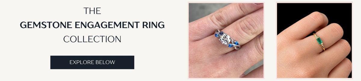 Gemstone Engagement Rings
