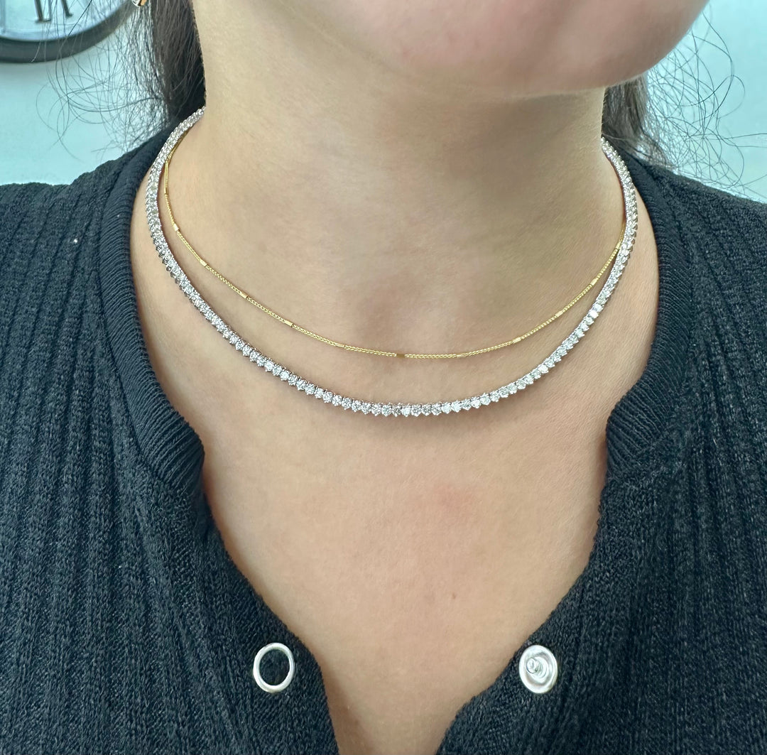 3-prong-diamond-tennis-necklace-martini-style-in-14k-white-gold-layered-with-a-gold-choker