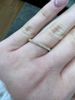 Bella - 0.25CT Dainty Natural Diamond Band - Gem Jewelers Co