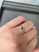 dainty-green-emerald-baguette-solitaire-stackable-ring-in-solid-yellow-gold