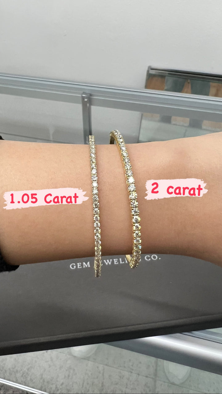 1.05-carat-and-2-carat-round-cut-diamond-flexible-bangle-in-14k-yellow-gold