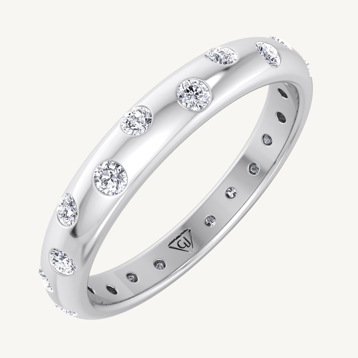 Gypsy Set Eternity Band