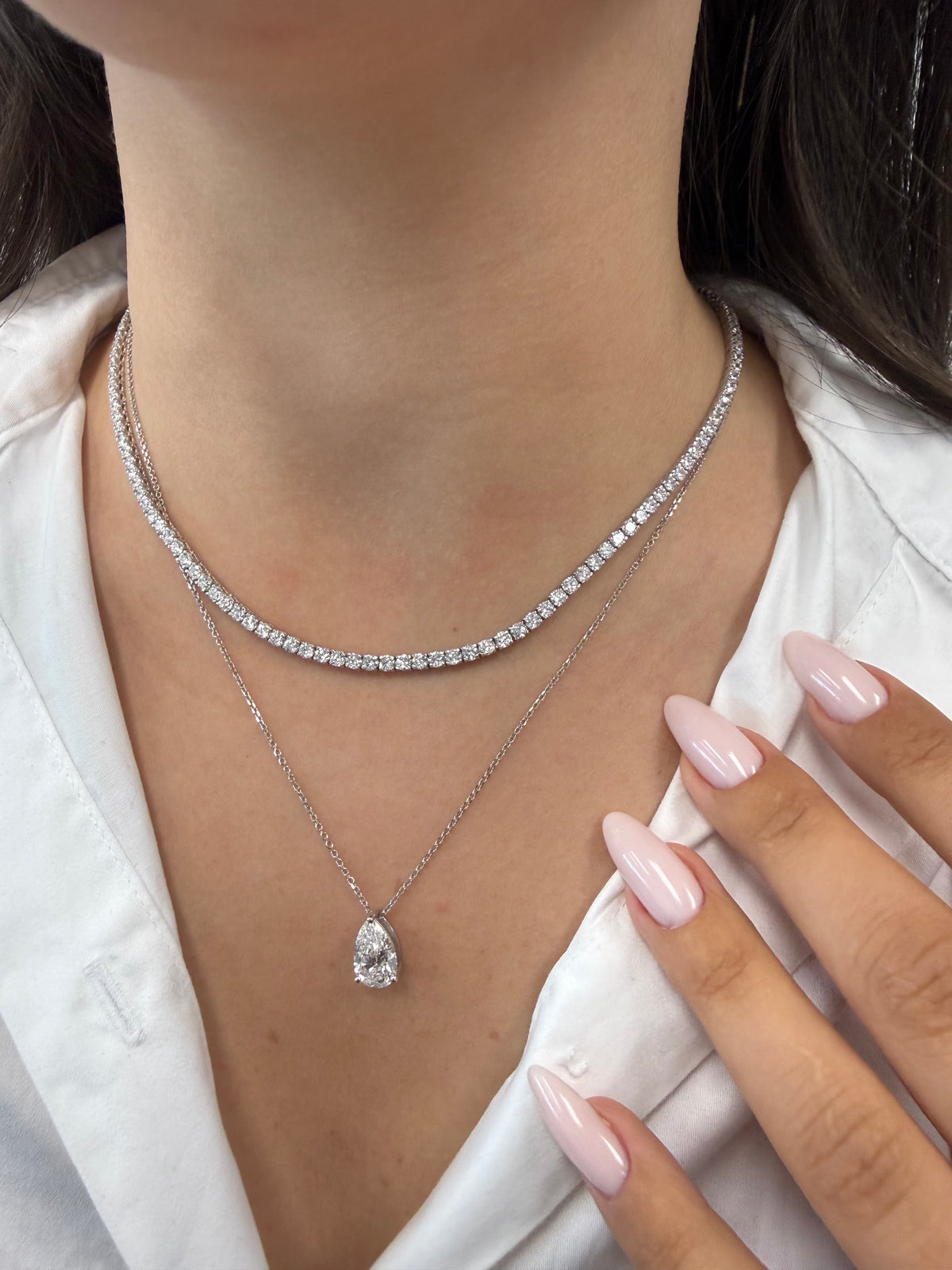 The Signature Lux Tennis Necklace