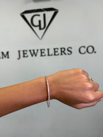 Flexible Natural Pink Sapphire Bangle Lifestyle 1.1