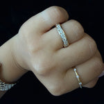 Venti - Channel Set Round Diamond Eternity Band Lifestyle 2