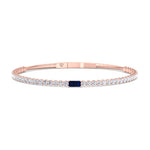 .73-ctw-baguette-sapphire-round-diamond-flexible-bangle-solid-rose-gold