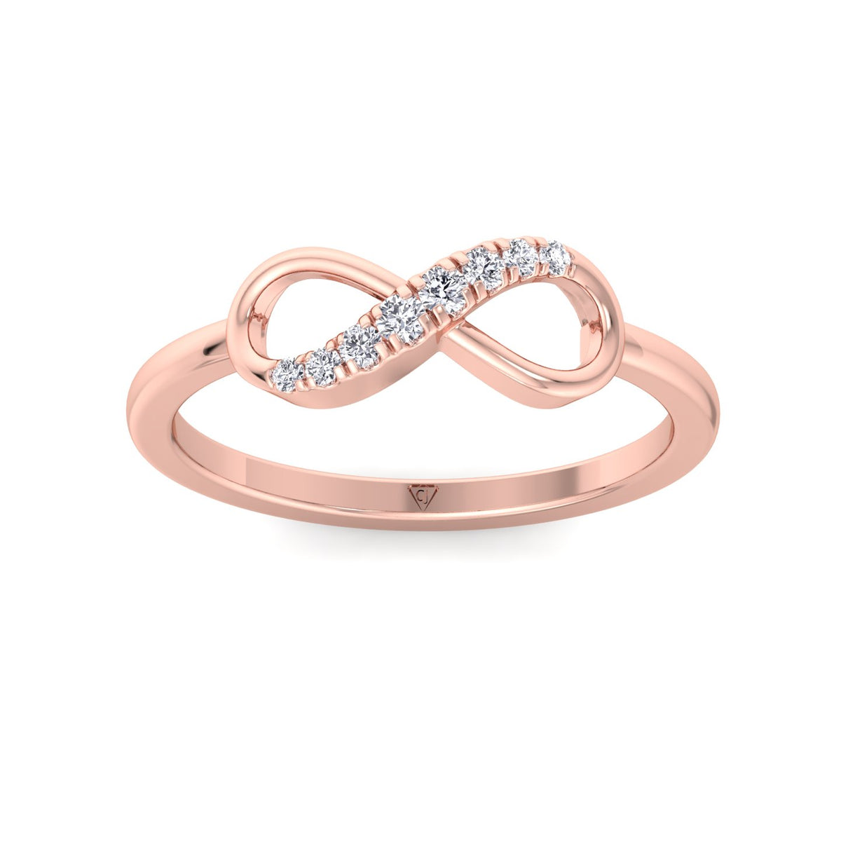 Elena - Diamond Infinity Band - Gem Jewelers Co