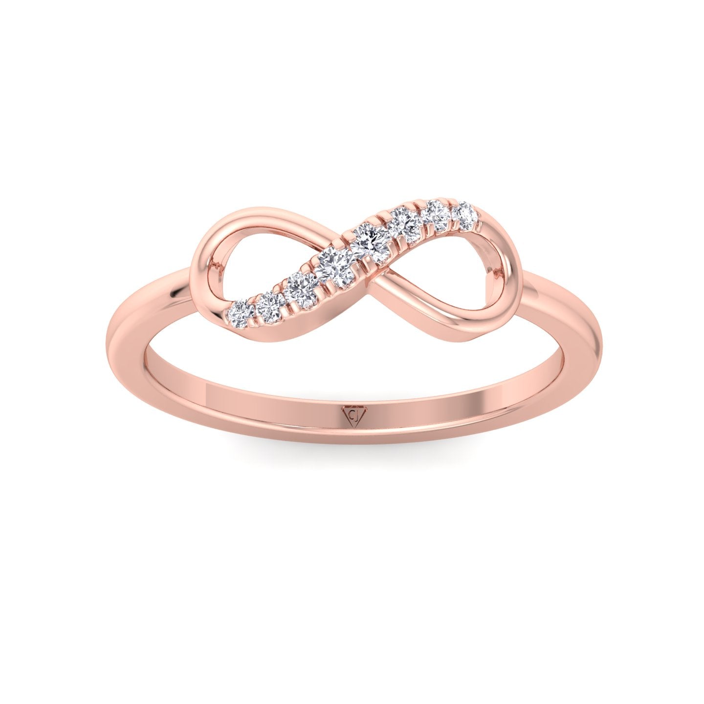 Elena - Diamond Infinity Band - Gem Jewelers Co