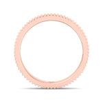 Franco - Unisex 5mm Fluted Gold Band - Gem Jewelers Co