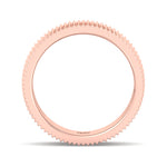 Franco - Unisex 8mm Fluted Gold Band - Gem Jewelers Co
