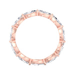 Acerra - East to West Marquise Shape Diamond Eternity Band - Gem Jewelers Co