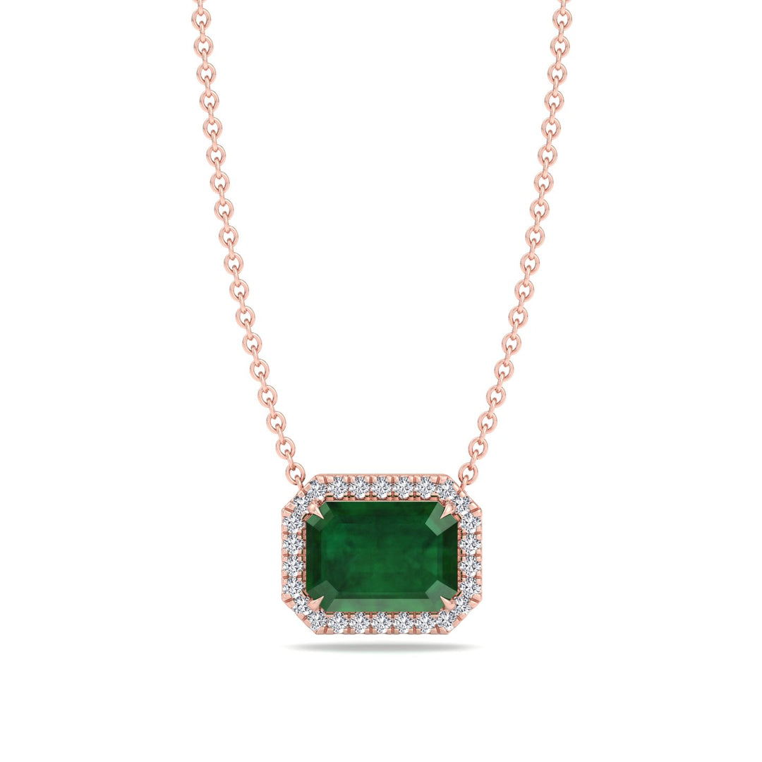 emerald-cut-green-emerald-diamond-halo-pendant-necklace-in-rose-gold-with-chain