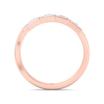 Giselli - Baguette Shape Bezel Setting Diamond Wrap Ring - Gem Jewelers Co