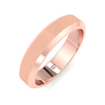 Rocco - Unisex Gold 5mm Band - Gem Jewelers Co