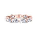 Acerra - East to West Marquise Shape Diamond Eternity Band - Gem Jewelers Co