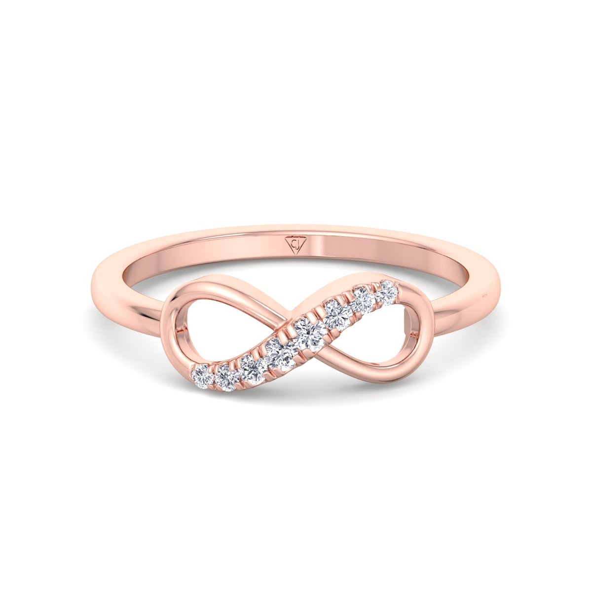 Elena - Diamond Infinity Band - Gem Jewelers Co