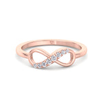 Elena - Diamond Infinity Band - Gem Jewelers Co