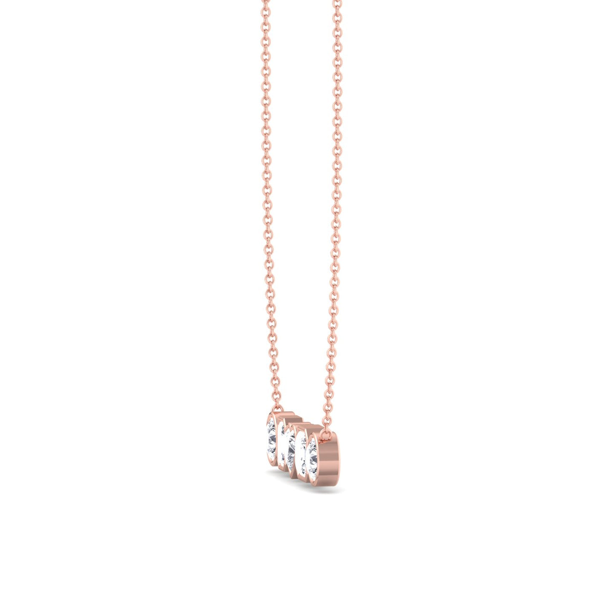 Multi-Shape-Round-Emerald-Heart-Asscher-Cut-Diamond-in- Bezel-Setting-Solid-Gold