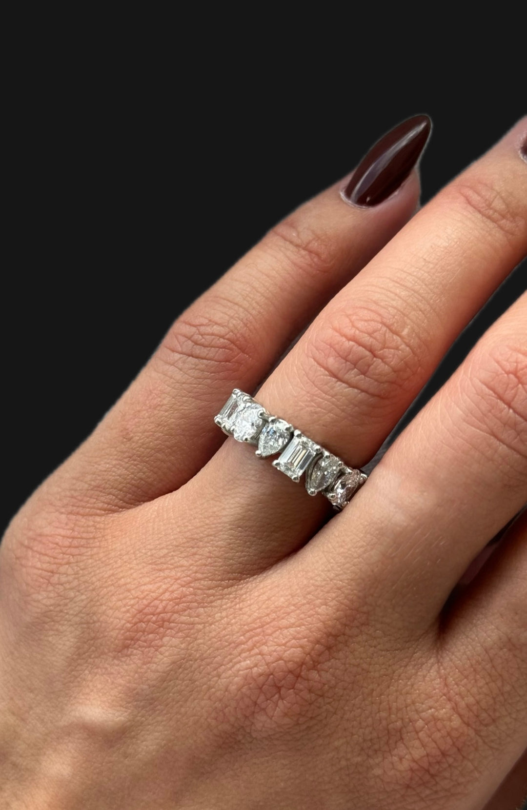 Serena - Multi Shape Diamond Eternity Band