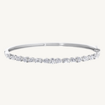 Multi shape natural diamond bracelet