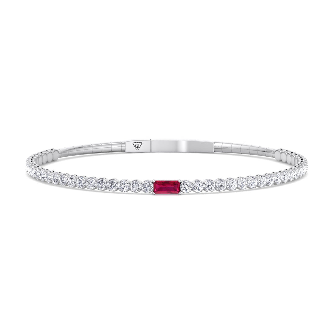 .73-ctw-baguette-ruby-round-diamond-flexible-bangle-solid-white-gold