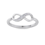 Elena - Diamond Infinity Band - Gem Jewelers Co