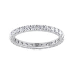 Super Deal - 1.00CT T.W Round Brilliant VS2 Clarity, G Color Natural Diamond Eternity Band U-Prong Setting - Gem Jewelers Co