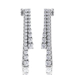 Double-Strand-Graduated-Natural-Diamond-Dangle-Earrings-14K-White-Gold 