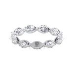 Acerra - East to West Marquise Shape Diamond Eternity Band - Gem Jewelers Co