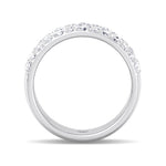 Cellini - Wide Natural Diamond Cigar Band - Gem Jewelers Co