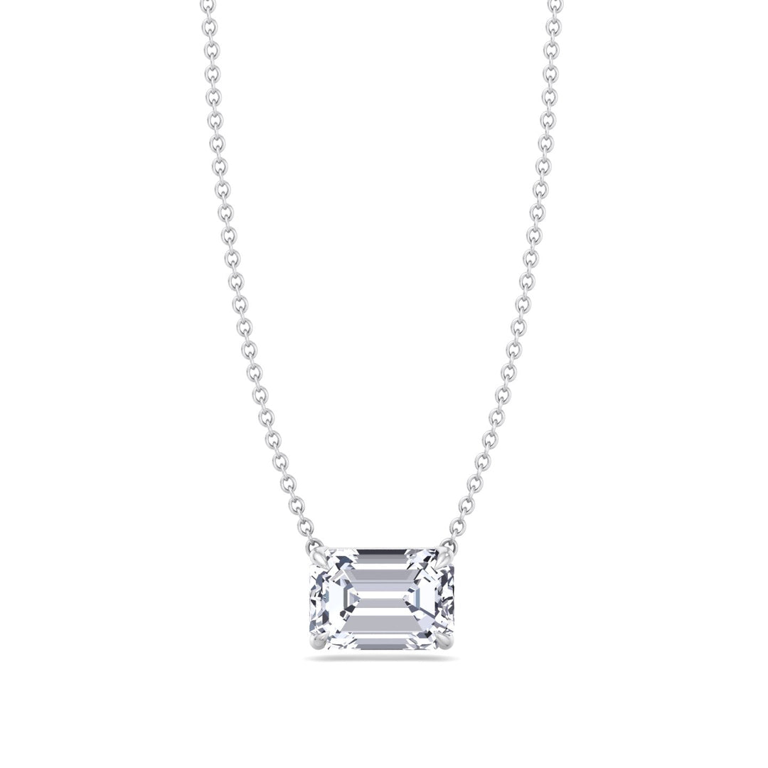 emerald-shape-diamond-pendant