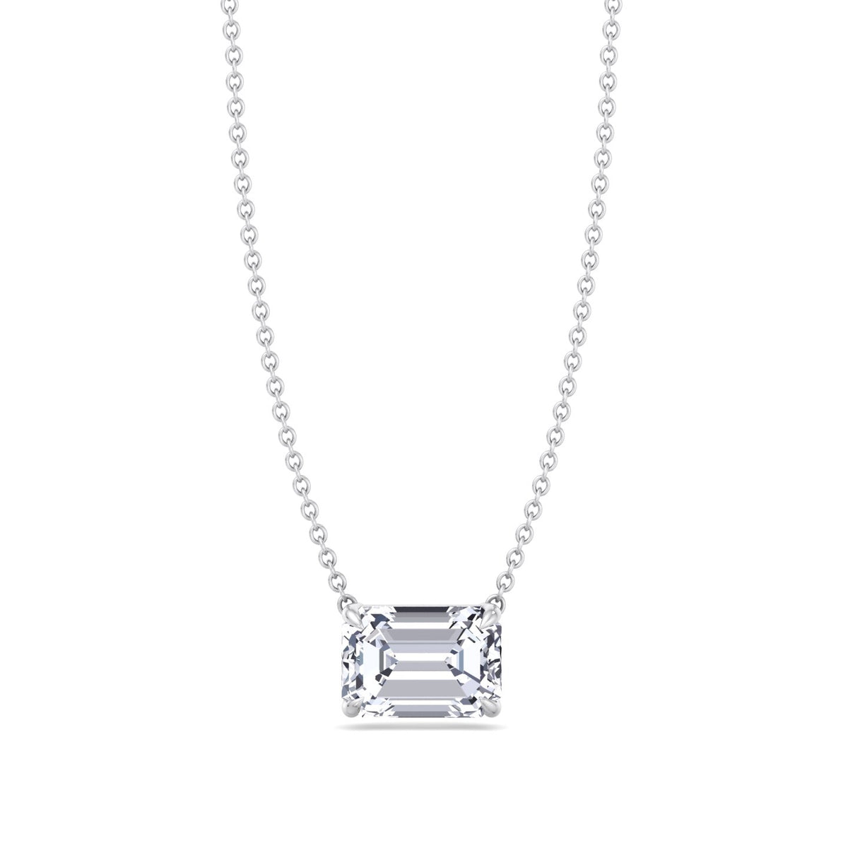 emerald-shape-diamond-pendant