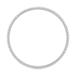 Flexible Tennis Bracelet -3CT-6CT-White Gold