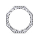 Enrico - Hidden Diamond Wedding Band - Gem Jewelers Co