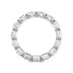 Griseldi - Radiant Shape Bezel Set Diamond Eternity Band - Gem Jewelers Co