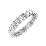 Rosalia - Marquise Shape Natural Diamond Eternity Band - Gem Jewelers Co