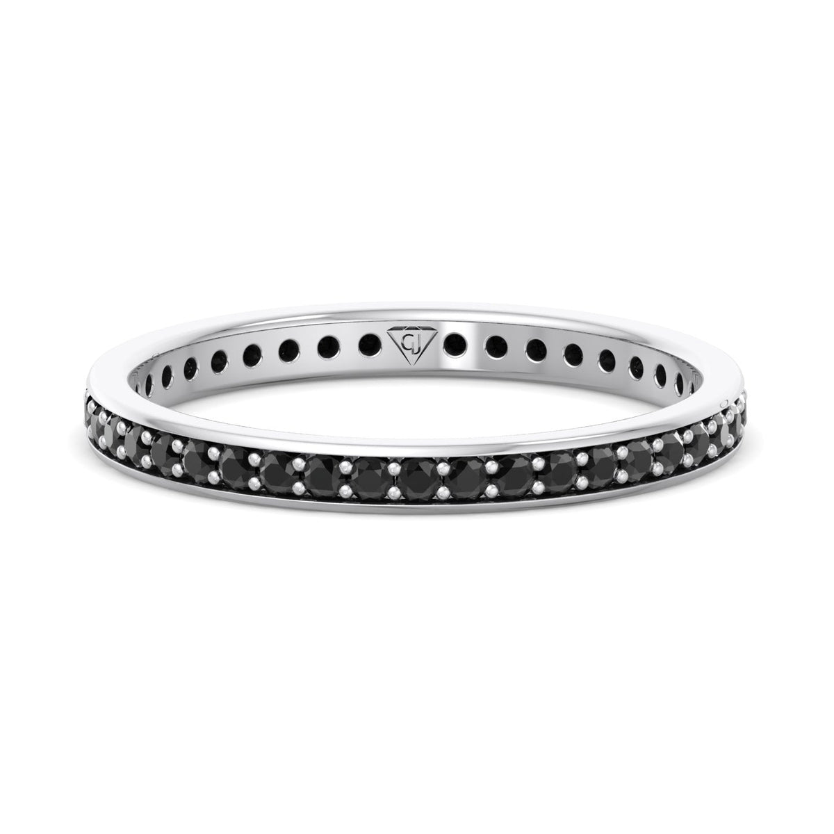 unisex-black-diamond-wedding-band-platinum