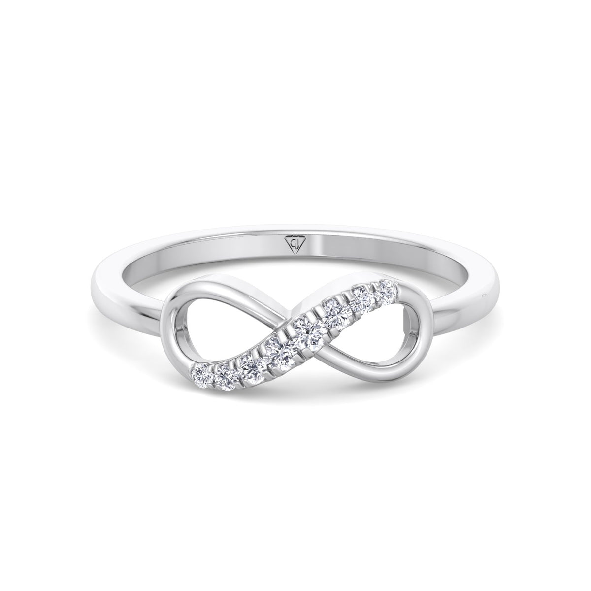 Elena - Diamond Infinity Band - Gem Jewelers Co