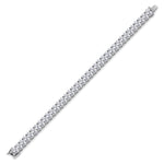 Foothill - 4 Prong Oval Shape Natural Diamond Tennis Bracelet - Gem Jewelers Co