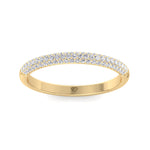 Teresa - Pave Natural Diamond Wedding Band - Gem Jewelers Co