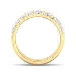 Cellini - Wide Natural Diamond Cigar Band - Gem Jewelers Co